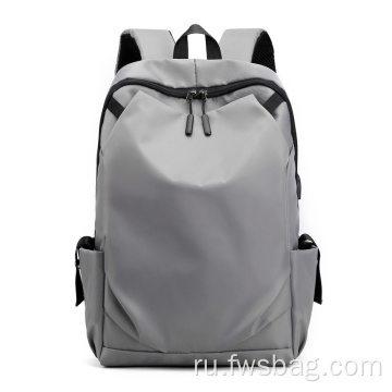 Пользовательский дизайн логотипа OEM Проезд Antift Theft Bag Bag Back Pack Нейлоновый анти -кража водонепроницаемые рюкзаки с зарядным портом